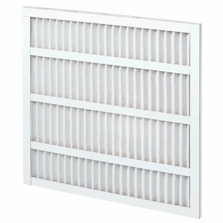 GLOBAL INDUSTRIAL Pleated Air Filter, 16 X 25 X 1in, MERV 8, Standard Capacity, Self-Supported B2308762